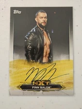 Finn Balor 2020 WWE Topps NXT Roster Autograph ON-CARD AUTO Wrestling Card