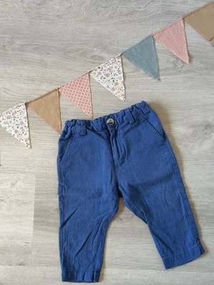 Wheat - Hose - Leinen - gr. 74