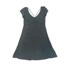 American Eagle Gray V-Neck Dress Sz S