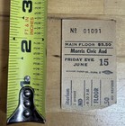 6-15 Morris Civic Auditorium Concert Ticket Stub South Bend Indiana IN Vtg — photo 3