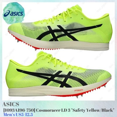 Asics Cosmoracer LD 3 Safety Yellow Black 1093A196-750 Men's US5-12.5 NEW