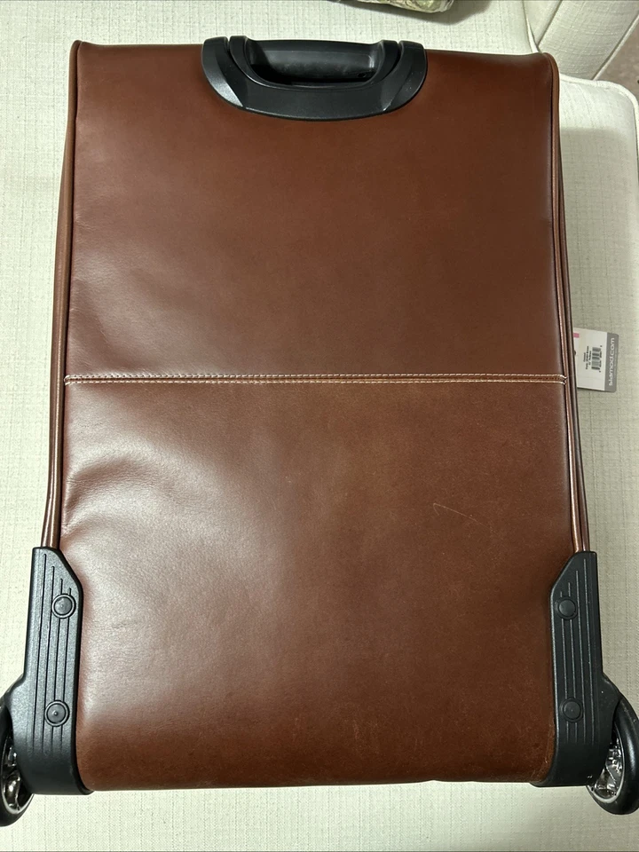 Equipaje de cuero Pullman 21” Siamod Cozzani Foto 3 de 4