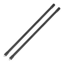 2PCS Metal Tripod Extender Tube, 15.7"L 1/4"-20 Female to Male Threads Rod