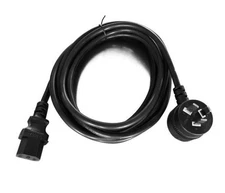 8Ware AU Power Cable 3m - Male Wall 240v PC to Female Power Socket 3pin to IE...
