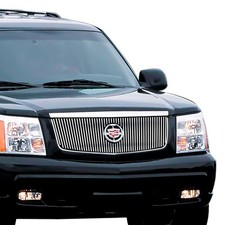 For Cadillac Escalade 02-06 Main Grille 1-pc Chrome Polished 8x6 Mm Vertical For Cadillac Escalade 02-06 Main Grille 1-pc Chrome Polished 8x6 Mm Vertical