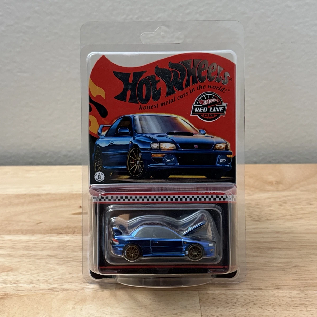 Hot Wheels Subaru Blue Contemporary Manufacture Diecast Cars
