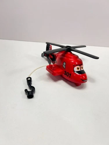 Lego Duplo RED FIRE & RESCUE HELICOPTER BLADE RANGER #10538 Disney (BODY ONLY)