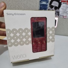 SONY ERICSSON W660i brand new old stock red colour