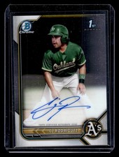2022 Bowman Chrome #CPA-CJR CJ Rodriguez Prospect Autographs