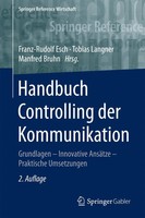 Franz-Rudolf Esch (U. A.) | Handbuch Controlling Der Kommunikation | Buch (2016)