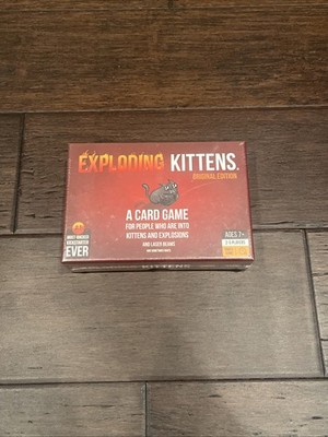 Exploding Kittens A Card Game Original Edition - Brand New Sealed