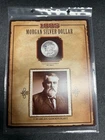 1885-P Morgan Silver Dollar Coin CHARLES GOODNIGHT Stamp Set Legends Of The West