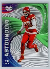 2020 Panini Illusions #A15 Travis Kelce Astounding Emerald