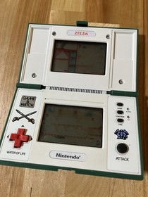 Zelda - Nintendo Multi Screen Game & Watch (1989) ZL-65 Tested - Works!