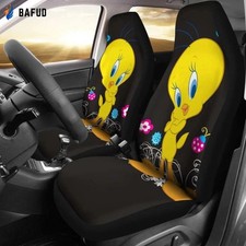 Looney Tunes Tweety Bird Car Seat Covers Disney Fan Gifrt Car Seat Cover