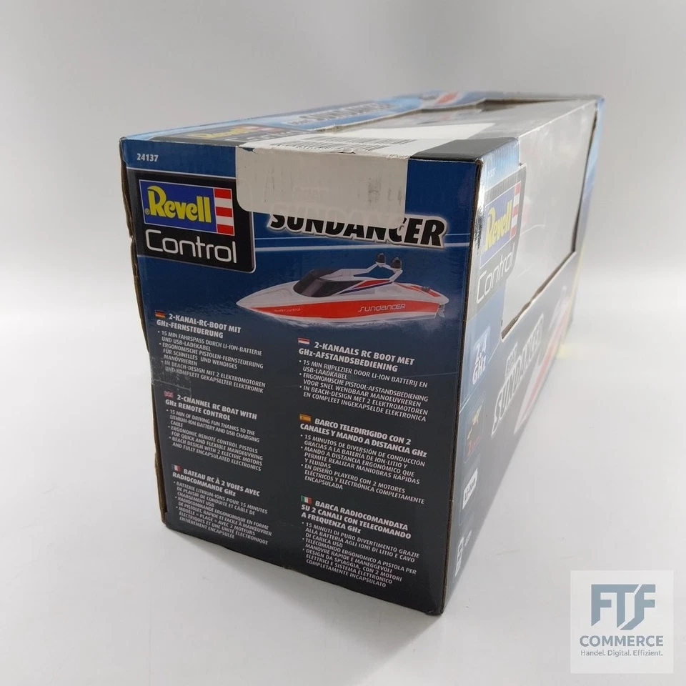 Revell RC Boot Sundancer, mit Schutzschaltung - die Propeller Laufen erst im Was - Bild 3 von 4