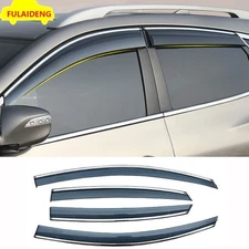For Cadillac XTS 2013-19 Window Visor Deflectors Sun Safeguard Rain Vent Shield