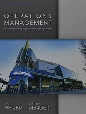 Operations Management (11th - Hardcover, by Heizer Jay; Render - Very Good