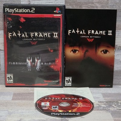 Fatal Frame 2 Crimson Butterfly (Sony PlayStation 2) Complete CIB Tested - Reg