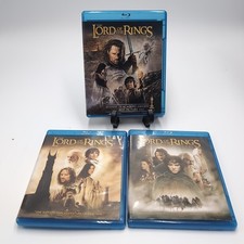 THE LORD OF THE RINGS TRILOGY BLU-RAY