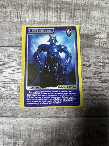 MechaMew2 - Pokemon Live the Musical 2001 Jumbo Promo card Mecha, Mew,