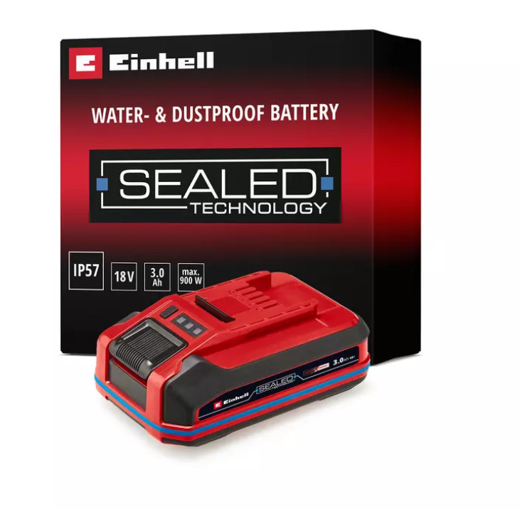 Batteria Einhell Sealed Power X-Change 3Ah 18V 4511618 - IP57 Impermeabile