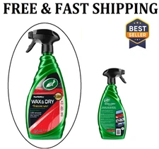 Turtle Wax Quick and Easy 1-Step Wax and Dry Spray Wax, 26 oz, Water-Resistant