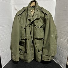 M-65 Field Jacket Men M Olive VTG OG Military Vietnam Era Cold Weather US Army