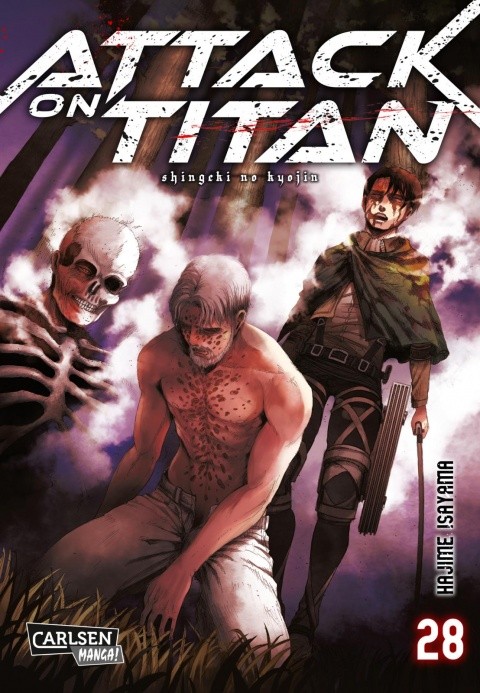 Attack on Titan Band 28 Carlsen Manga