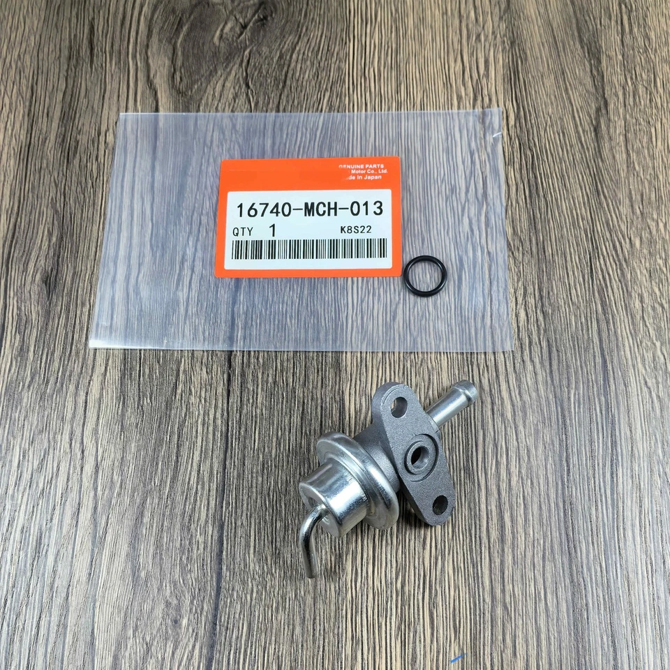 OEM 16740-MCH-013 Fuel Pressure Regulator Fits For Honda VTX1800 Cruiser Bikes Foto 3 de 4