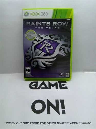 Saints Row: The Third (Xbox 360, 2011) Complete Tested Working - Free Ship