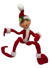Annalee Elf Christmas Posable 14  Red Outfit ...
