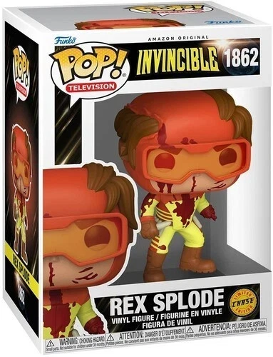 Funko Pop! Television: Invincible Rex Splode #1862 Chase