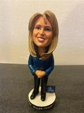 VINTAGE FORT WORTH CATS BOBBLEHEAD REBECCA MILLER THE 33 FORT WORTH CATS ORG BX