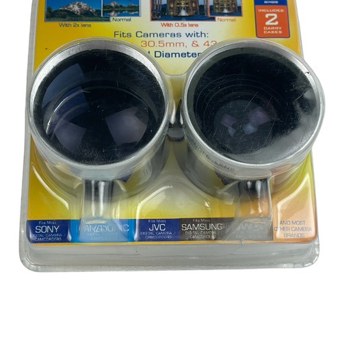 Digital Concepts Video Wide Angle & Telephoto Lens Set KIT-1337D - Picture 5 of 6