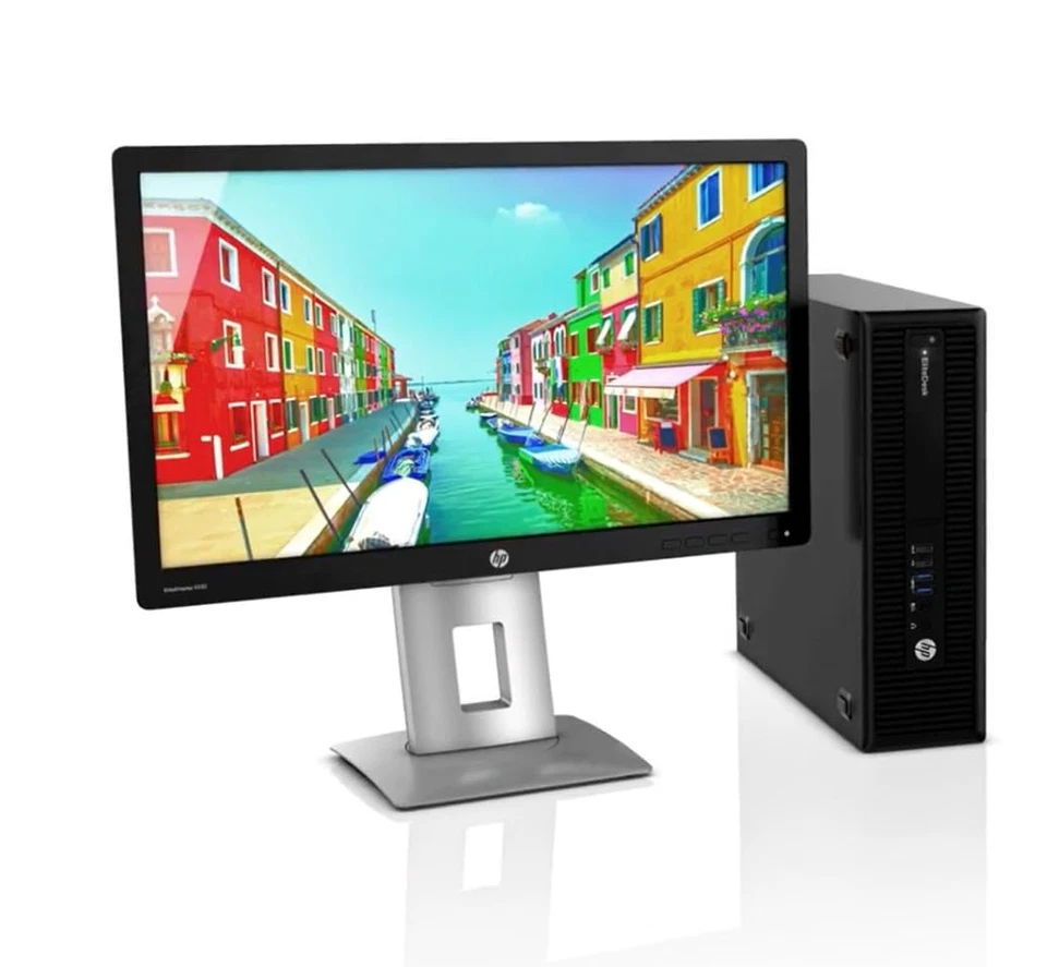 HP EliteDesk 705 G2 SFF PC AMD A8 8650 16GB RAM 1TB SSD Win10 Pro WiFi BT - Image 2 of 4