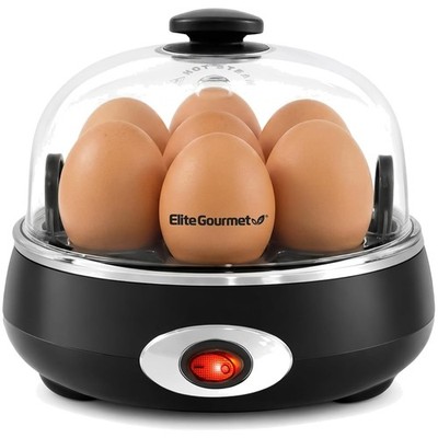 Easy-To-Peel Rapid Egg Cooker with 16 Recipes