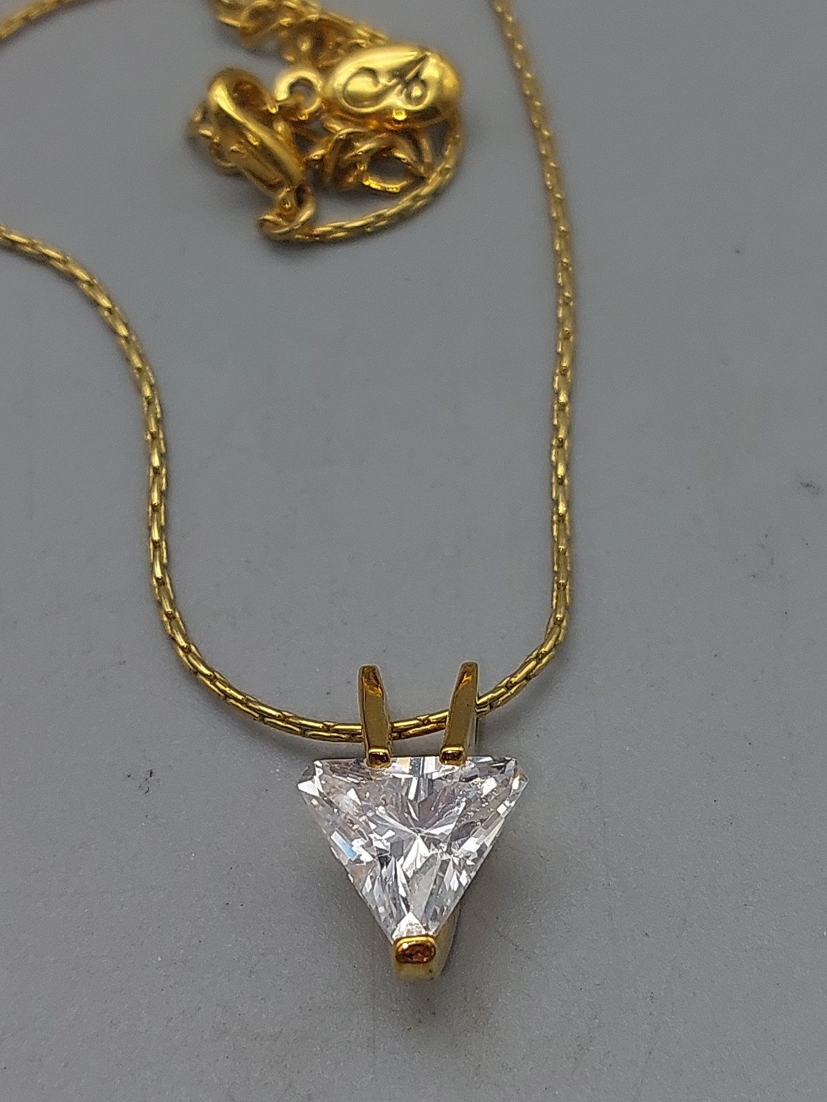 Signed Gold Tone Annaleece  Devries Swarovski Cry… - image 6