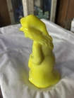 Fenton Mold, Dandelion, Yellow Witch, Excellent glossy