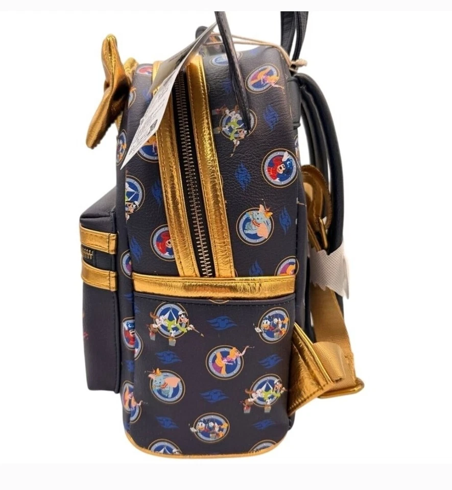 Mochila Disney Cruise Line DCL Magic Ship Loungefly Nueva Mickey Goofy Foto 3 de 4