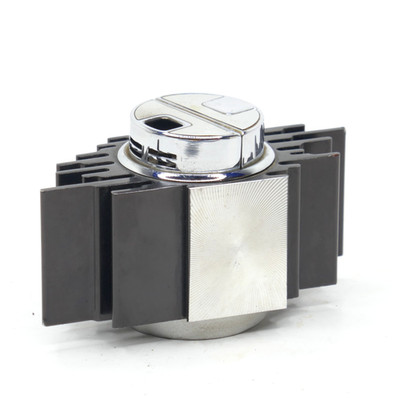 Vintage Sarome Piezo Chrome Table Lighter  Made in Japan, Refillable Coll 1960s