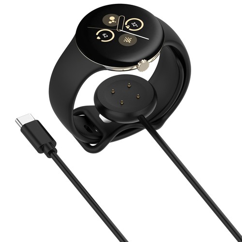 NEW Type-C/USB-A Watch Magnetic Charging Cable Charger for Google Pixel Watch 2 - Photo 11 sur 15