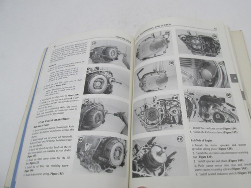 Clymer Honda 125-200CC 1964-1977 Service Repair Manual Maintenance Manual - Picture 4 of 4