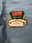 Vintage Deadstock Levi's Slim Fits Trousers Light blue 33x34 — photo 7