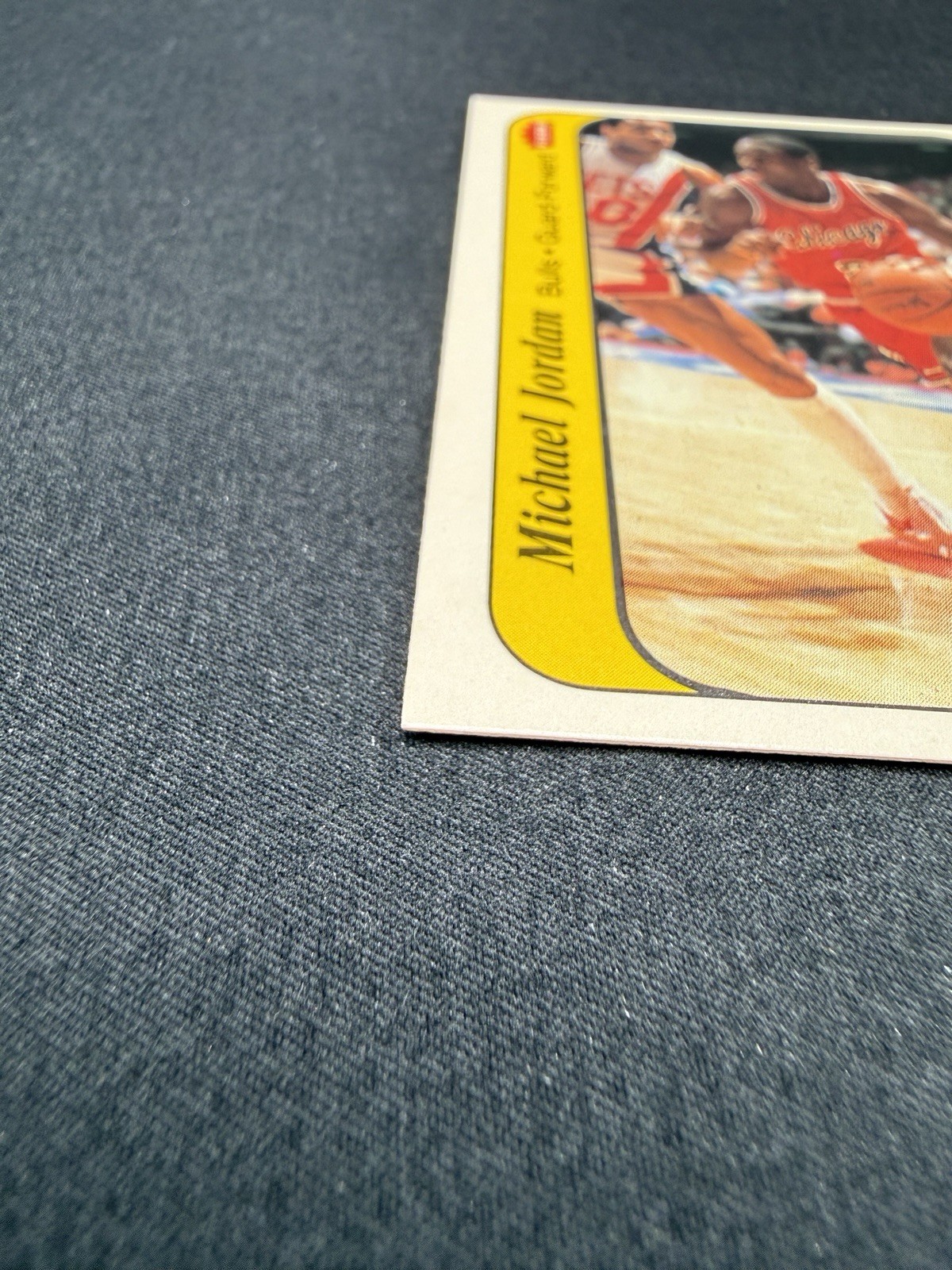 1986 Fleer MICHAEL JORDAN ROOKIE STICKER #8 OF 11 CHICAGO BULLS RC🔥ULTRA RARE🔥 view 5