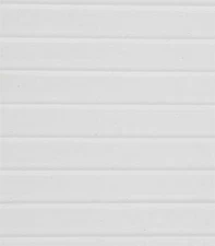 Plastruct 91556 11" x 5/16" x 7" Clapboard Siding Sheet (Pack of 2)