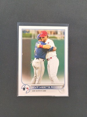 2022 Topps Baseball MVP Meets Rookie #367