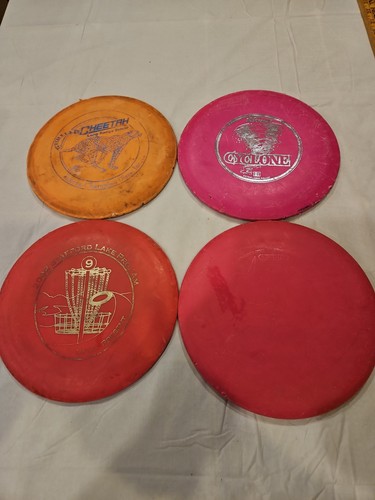 Lot Of 4 Used Disc Golf Discs