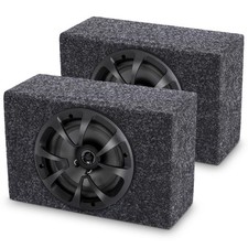 Datanly 2-Way Coaxial Car Audio Speakers with Speaker Box 6.5