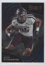 2022 Panini Select Draft Picks Field Level Blue Jalen Wydermyer #117 01r8